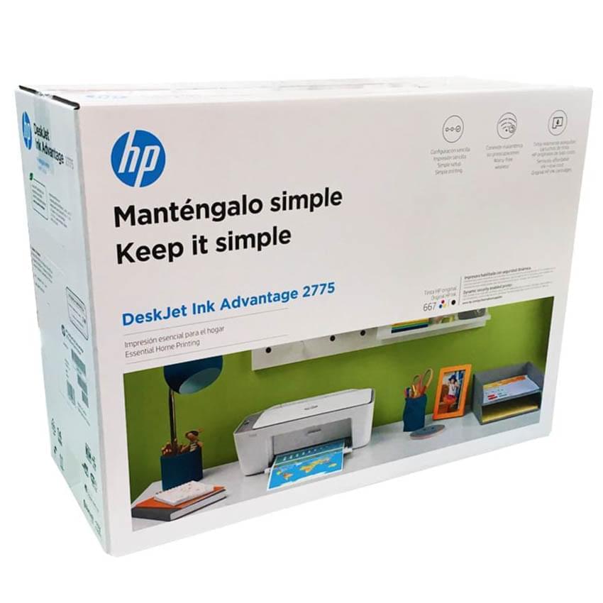 Impresora Hp Multifuncion Deskjet Ink Advantage 2775